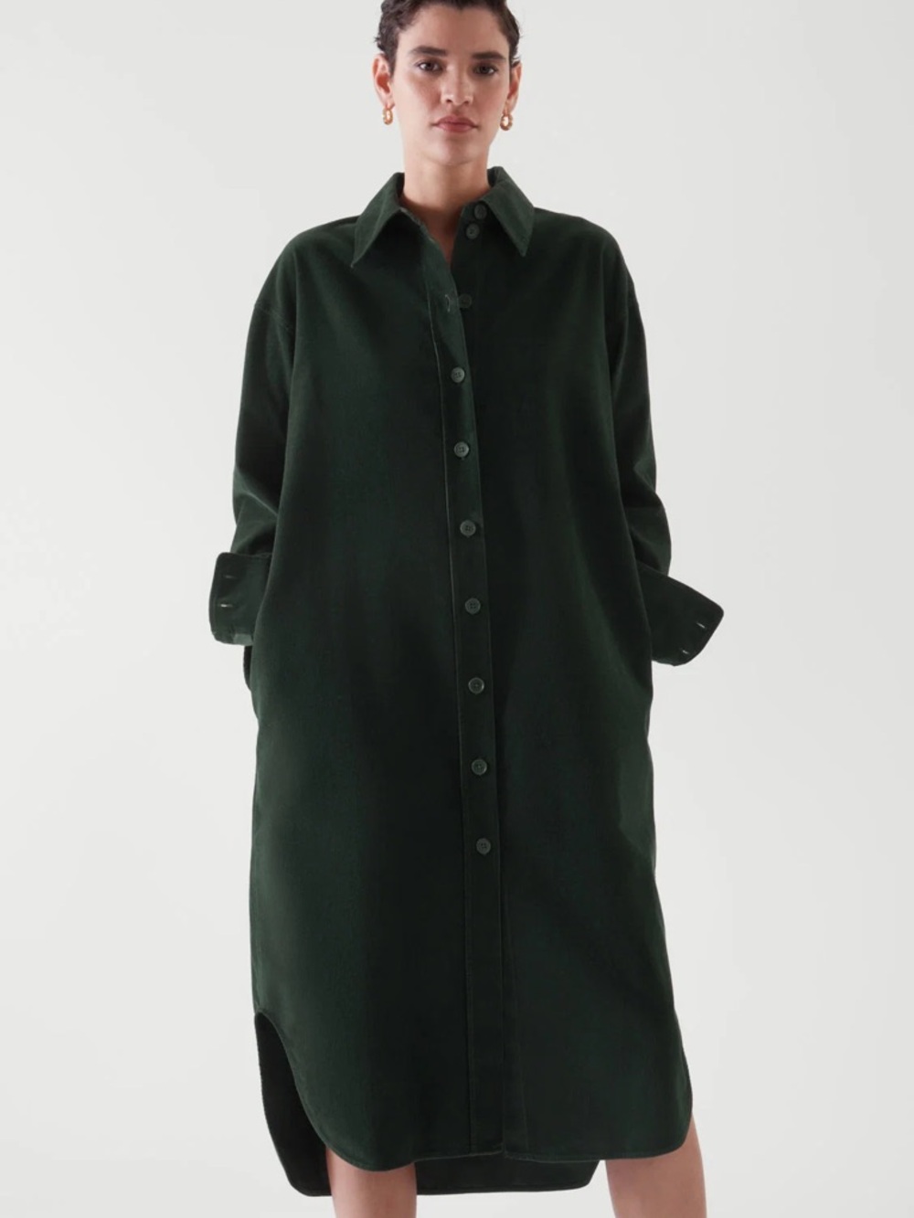 COS Corduroy Shirt Dress